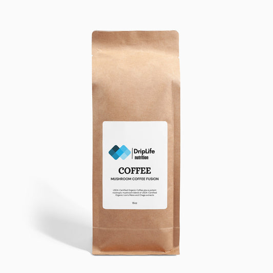 Mushroom Coffee Fusion - Lion’s Mane & Chaga 16oz